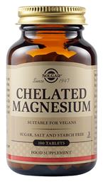 Chelated Magnesium 100 ταμπλέτες Solgar