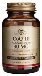 CoQ-10 30mg 60 φυτικές κάψουλες Solgar
