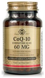CoQ-10 60mg 60 φυτικές κάψουλες Solgar