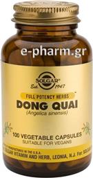 Solgar Dong Quai 100 φυτικές κάψουλες