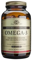 Double Strength Omega 3 Ιχθυέλαιο 120 μαλακές κάψουλες Solgar