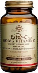 Solgar Ester-C Plus Βιταμίνη για Ενέργεια & Ανοσοποιητικό 500mg 100 φυτικές κάψουλες