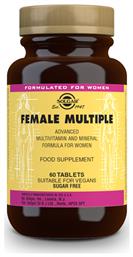 Female Multiple Πολυβιταμίνη 60 ταμπλέτες Solgar