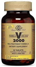 Formula VM-2000 Πολυβιταμίνη 90 x 1 ταμπλέτες 90τμχ Solgar