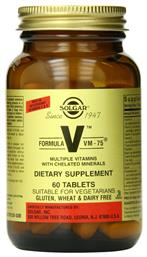 Formula VM-75 Πολυβιταμίνη 60 ταμπλέτες Solgar
