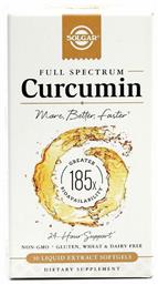 Full Spectrum Curcumin 30 μαλακές κάψουλες Solgar