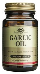 Garlic Oil 100 μαλακές κάψουλες Solgar