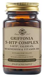 Griffonia 5-htp Complex 30 φυτικές κάψουλες Solgar