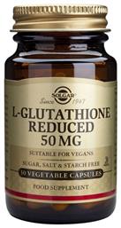 L-glutathione 250mg 30 Φυτικές Κάψουλες Solgar