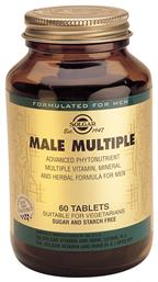 Male Multiple Advanced Phytonutrient Πολυβιταμίνη 60 x 1 ταμπλέτες Solgar