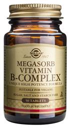 Megasorb Vitamin B-Complex Βιταμίνη 50 ταμπλέτες Solgar