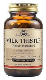 Milk Thistle Γαϊδουράγκαθο 50 φυτικές κάψουλες Solgar