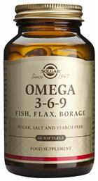 Omega 3 6 9 Fish, Flax, Borage 1τμχ Solgar