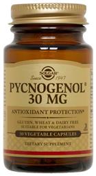 Pycnogenol 30mg 30 φυτικές κάψουλες Solgar
