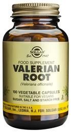 Valerian Root Βαλεριάνα 100 φυτικές κάψουλες Solgar