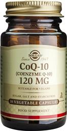 Solgar Vegetarian CoQ-10 χωρίς Γλουτένη 120mg 30 φυτικές κάψουλες