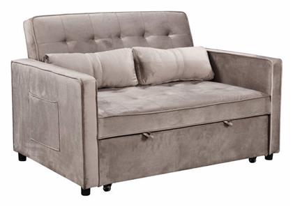 Solution Διθέσιος Καναπές Κρεβάτι Υφασμάτινος 133x94x87εκ. Liberta