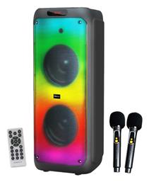 Σύστημα Karaoke με Ασύρματα Μικρόφωνα σε Μαύρο Χρώμα Sonic Gear