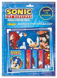 Sonic Hedgehog Stickers Αυτοκολλητα Starter Pack Panini
