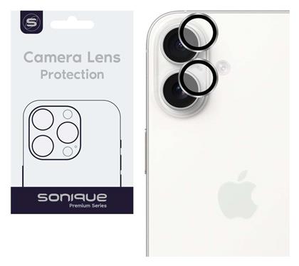 Προστασία Κάμερας Tempered Glass Ασημί για το iPhone 16, iPhone 16 Plus Sonique