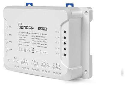 4CH PRO R3 Smart Ενδιάμεσος Διακόπτης με Wi-Fi και RF Sonoff