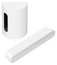 Ray & Sub Mini Soundbar με Ασύρματο Subwoofer Λευκό Sonos