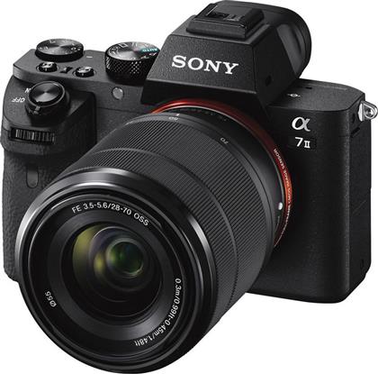 Sony Mirrorless Φωτογραφική Μηχανή α7 Mark II Full Frame Kit (FE 28-70mm F3.5-5.6 OSS) Black από το Kotsovolos