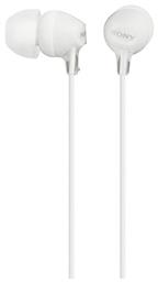 Ακουστικά Ψείρες In Ear MDR-EX15LP Λευκά Sony