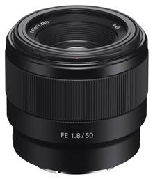Sony Full Frame Φωτογραφικός Φακός 50mm f/1.8 Σταθερός για Sony E Mount Black