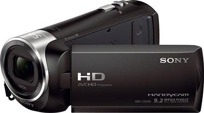 Sony Βιντεοκάμερα Full HD (1080p) @ 50fps HDR-CX240E Αισθητήρας CMOS Αποθήκευση σε Κάρτα Μνήμης με Οθόνη 2.7'' και HDMI από το Kotsovolos