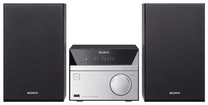Sony Ηχοσύστημα 2.0 CMT-SBT20 12W με CD / Digital Media Player και Bluetooth Ασημί από το Media Markt