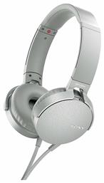 Sony MDR-XB550AP Ενσύρματα On Ear Ακουστικά Λευκά από το Media Markt