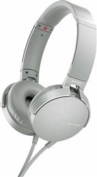Sony MDR-XB550AP Ενσύρματα On Ear Ακουστικά Λευκά από το Media Markt