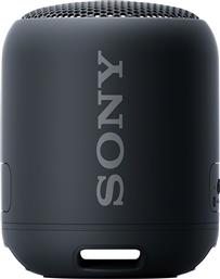 Sony SRS-XB12 Αδιάβροχο Ηχείο Bluetooth 5W με 16 ώρες Λειτουργίας Black από το Media Markt
