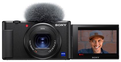 ZV-1 20.1MP 4K UHD Οπτικό Ζουμ 2.7x Μαύρη Sony