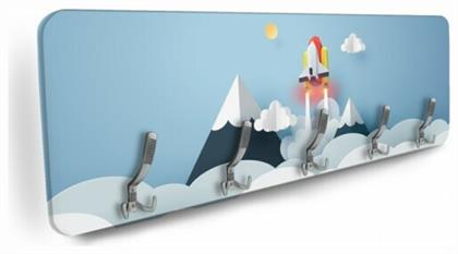 Space rocket, Παιδικά, Κρεμάστρες & Καλόγεροι, 138 x 45 εκ. Houseart