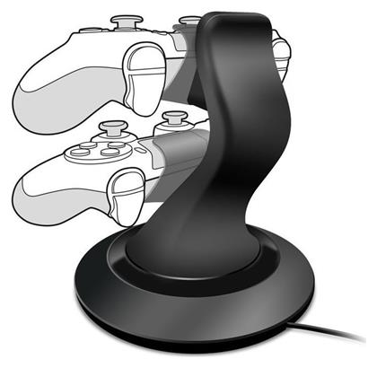 Βάση Φόρτισης για 2 χειριστήρια PS4 Μαύρη SpeedLink