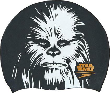 Speedo Star Wars Chewbacca Σκουφάκι Κολύμβησης Ενηλίκων από Σιλικόνη Μαύρο
