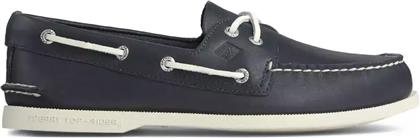 Sperry Top-Sider Authentic Original Δερμάτινα Ανδρικά Boat Shoes σε Μπλε Χρώμα - Sperry Top Sider