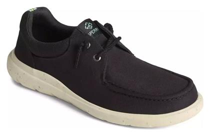 Sperry Top-Sider SeaCycled™ Captain's Ανδρικά Μοκασίνια σε Μαύρο Χρώμα - Sperry Top Sider