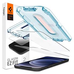 EZ Fit GLAS.tR Slim 2τμχ (iPhone 12 / 12 Pro) Spigen
