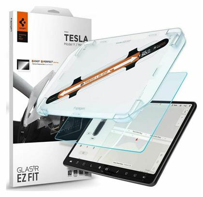 EZ Fit GLAS.tR Tempered Glass for Tesla Model Y/3 Spigen