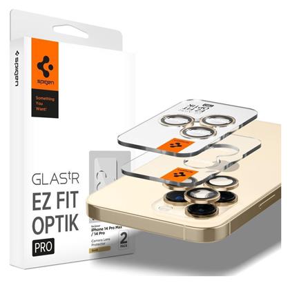 Ez Fit Optik Pro 2pcs Προστασία Κάμερας Tempered Glass για το iPhone 14 Pro / 14 Pro Max Spigen