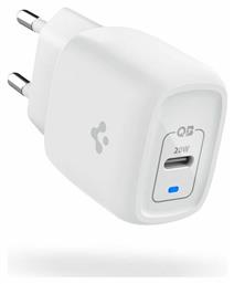 Φορτιστής Χωρίς Καλώδιο με Θύρα USB-C 20W Power Delivery Λευκός (Powerarc Arcstation Pro) Spigen