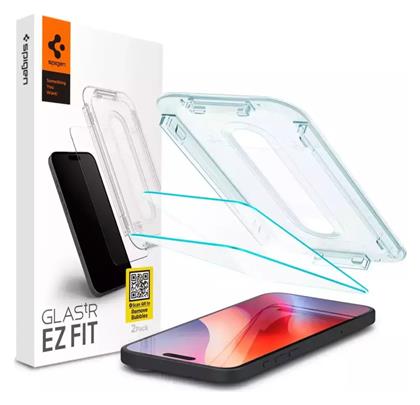 GLAS.tR EZ FIT 2τμχ (iPhone 17 / 17 Pro / 16 Pro) Spigen