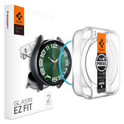 Glas.tR EZ Fit Tempered Glass για το Galaxy Watch6 Classic 47mm 2τμχ AGL07066 Spigen