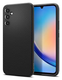 Liquid Air Back Cover Σιλικόνης Matte Black (Galaxy A34) Spigen