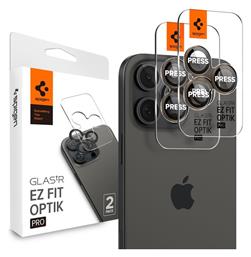 Optik Pro EZ Fit Προστασία Κάμερας Tempered Glass Χρυσό για το iPhone 16 Pro Spigen