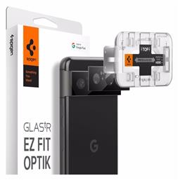 Optik.TR Ez Fit 2pcs Προστασία Κάμερας Tempered Glass για το Google Pixel 8 Spigen