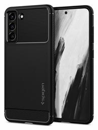 Rugged Armor Back Cover Σιλικόνης Ανθεκτική Matte Black (Galaxy S21 FE 5G) Spigen